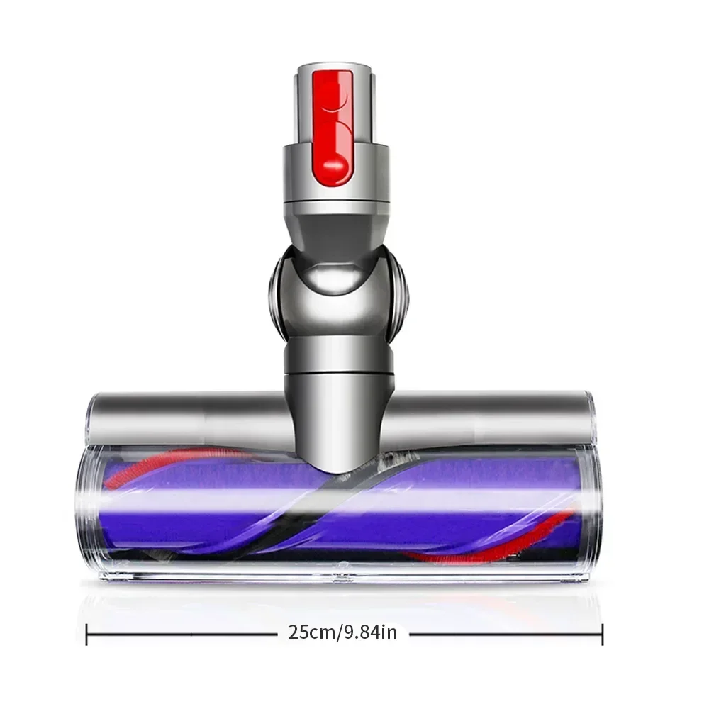 رأس مكنسة كهربائية للمكنسة الكهربائية دايسون V7 V8 V10 V11 V15، أسطوانة فرشاة رأس المحرك المرفقة البديلة