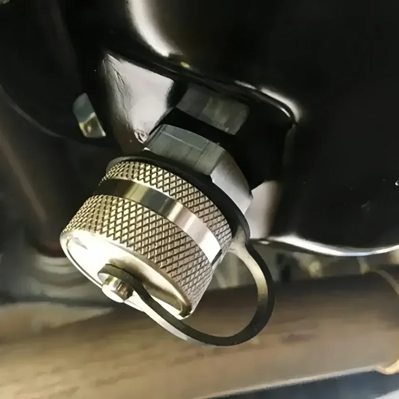 PinXin Oil drain Valve Aluminum Alloy For M14*1.5 M14*1.25 M12*1.25 M12*1.5 M12*1.75 M16*1.5 M20*1.5 with hose attachment