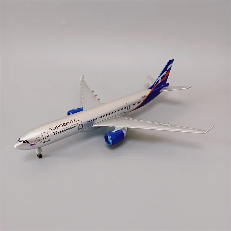 20cm Alloy Metal Air Russia Air Aeroflot Russian Airbus 330 A330 Airlines Airways Airplane Model Plane Model  Diecast Aircraft