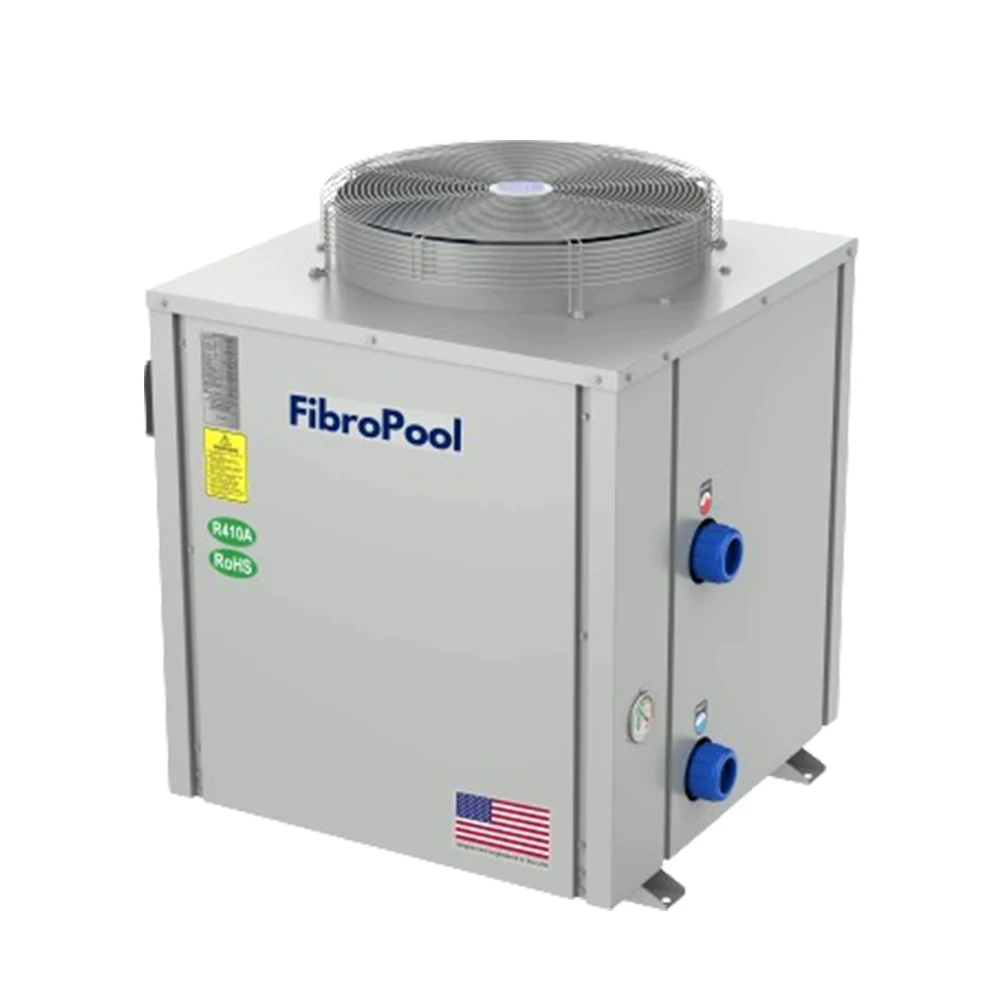 FIbropool Heat Pump FHD-370 / FHD-17 70,000 BTU 380 Volt Swimming Pool Heat Pump Easy-to-Use Water Heaters