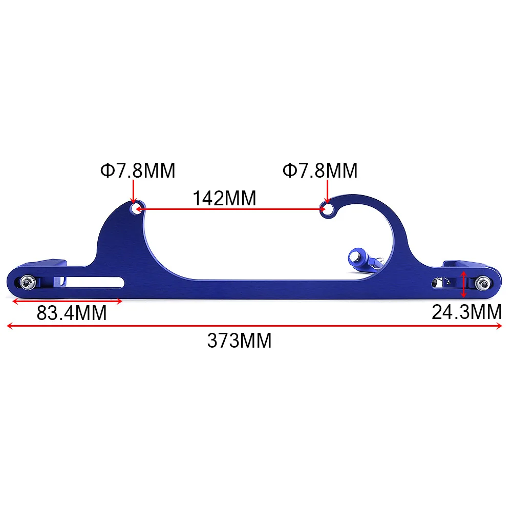 Automobile modification 4150/4500 throttle base cable, base valve aluminum alloy throttle cable