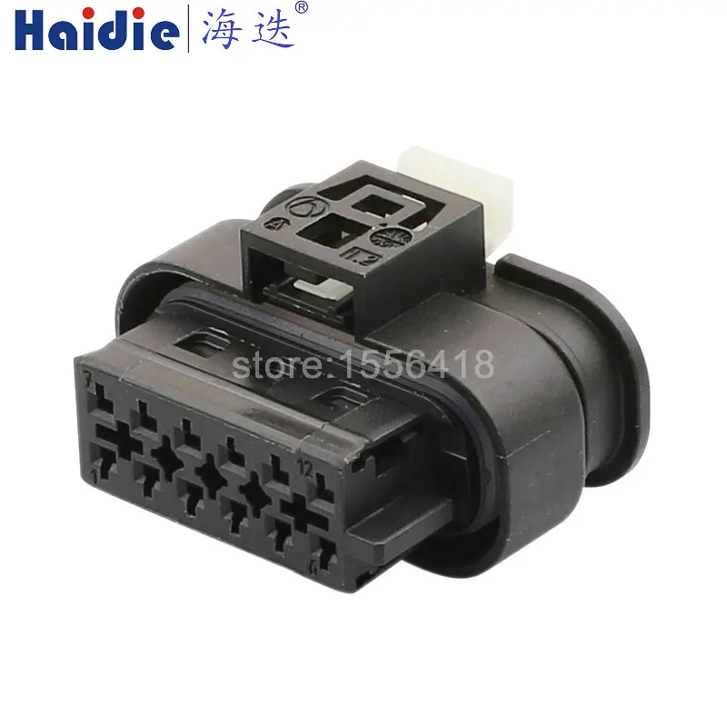 

1-20 sets12pin Female waterproof housing socket 806-344-541 auto connector with terminals and rubber seals