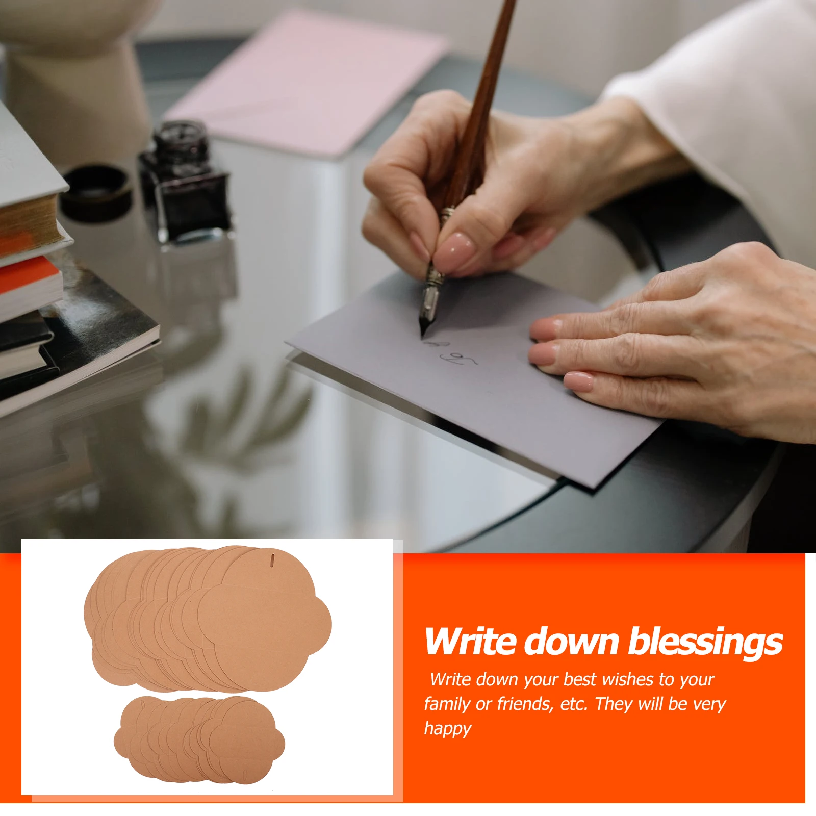 40 قطعة مغلفات ورقية كرافت خمر تصميم الرجعية رسالة هدية اكسسوارات مغلفات صغيرة متعددة الوظائف لوازم الكتابة