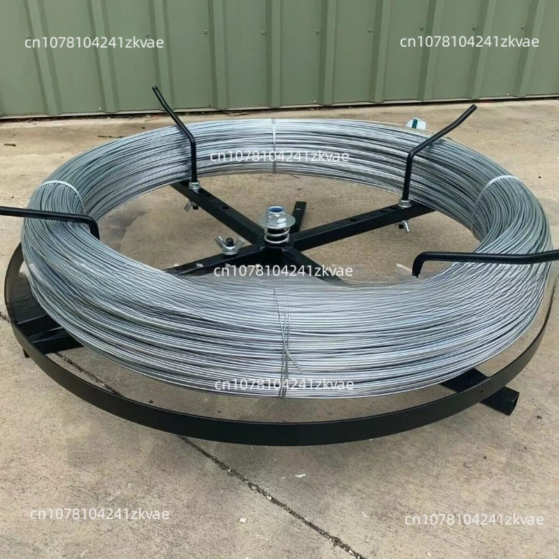 أدوات المزرعة، بكرة سلكية للسياج، بكرة لف محمولة، خفيفة الوزن ومتينة