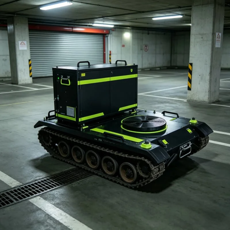 Omnidirectional Remote Control Cart 5 Ton Electric For Factory Workshop Material Handling Logistics Customized