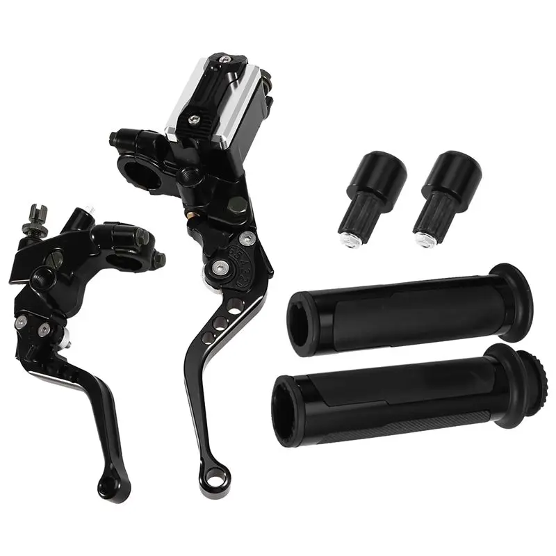 Alavanca de freio para guidão de motocicleta, 22mm, resistente ao desbotamento, alavanca mestre de freio, durável, adequada para scooter, bicicleta de rua, atv-n29r
