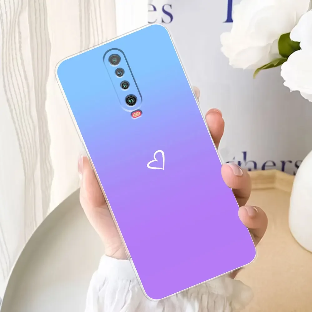 For Xiaomi Poco X2 Case Redmi K30 K 30 4G 5G Fashion Phone Case Soft Silicone Back Cover For POCOX2 X 2 RedmiK30 Funda Bumper