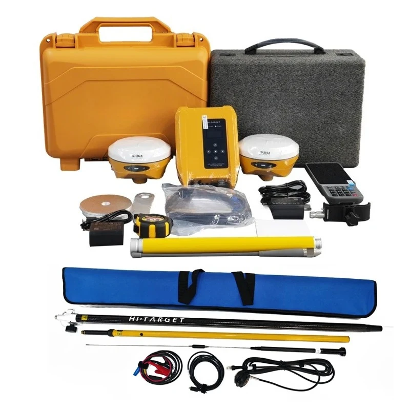 Hi-Target V300 Gnss Receiver Rtk Differential Gps Surveying Instruments Survey Machine HI TARGET V300/V500 Gnss Base And Rover