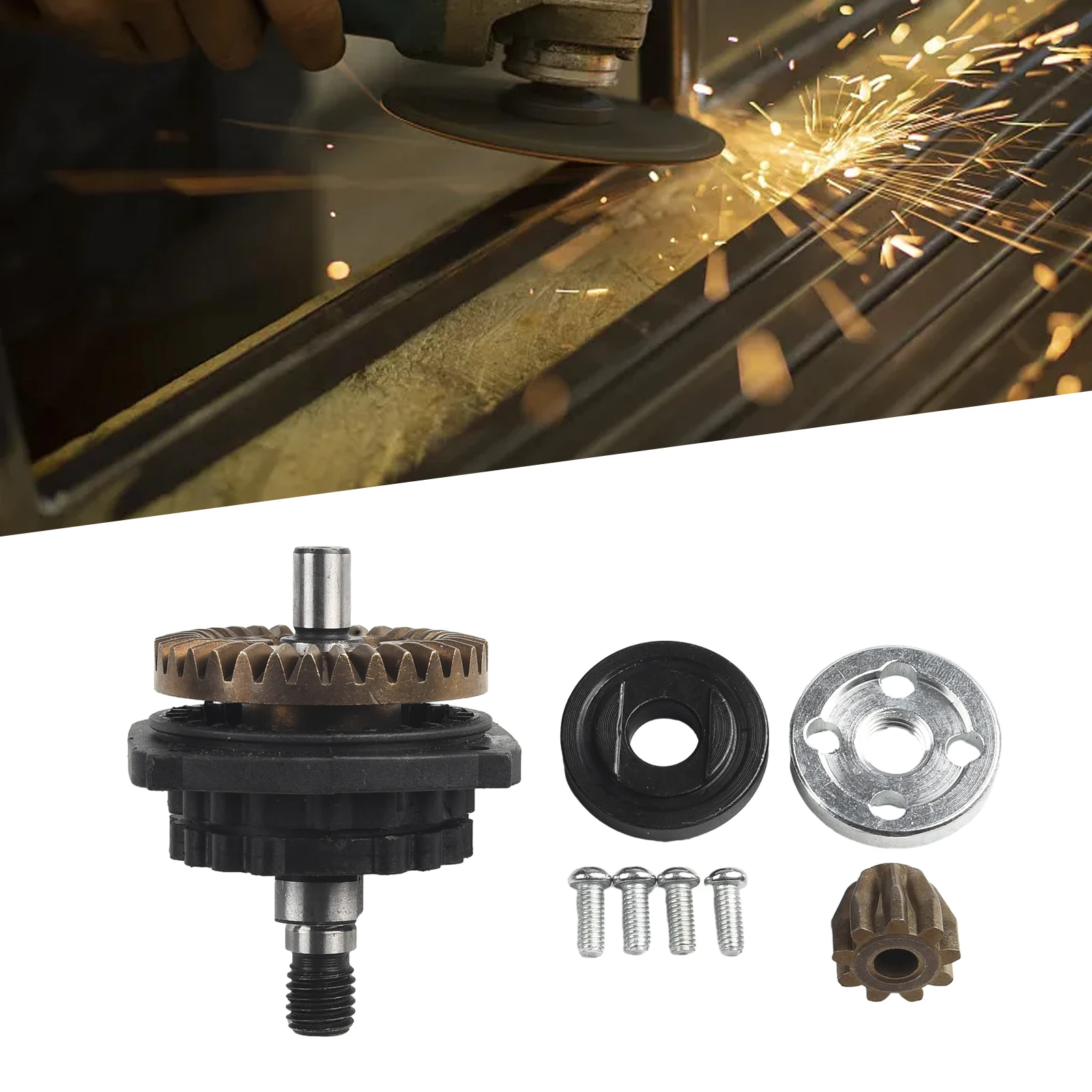 

High Quality Angle Grinder Angle Grinder Gear Assembly Gear Assembly For BOSCH TWS6600 GWS6-100 GWS6-100 Gear Power Replacement