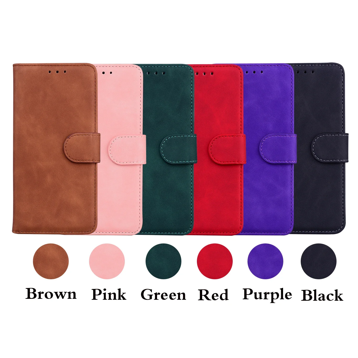 حافظة جلدية قابلة للطي لهاتف OPPO Reno 13 12 12f 11 11f 10 Pro 5G محفظة بطاقة غطاء هاتف coque