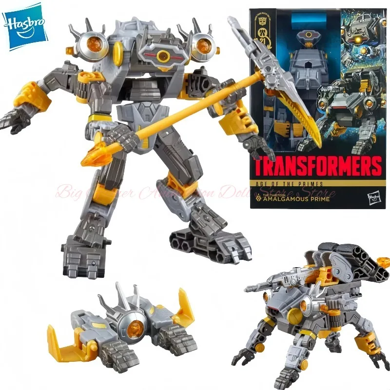 

【In-stock】Hasbro Transformed Toys Amalgamous Prime 14 cm Action Figure Collectible Model Toy Gift