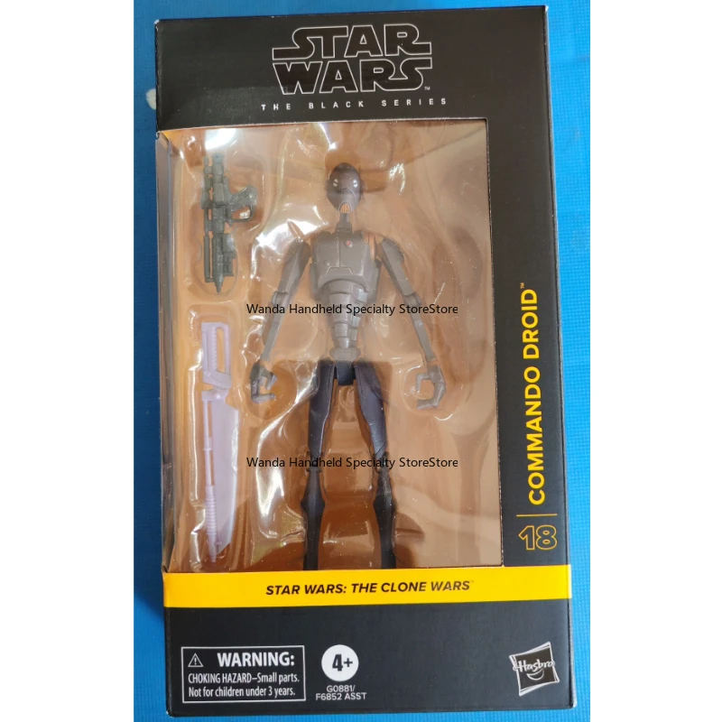 

New products in stock Star Wars Clone Wars BX Assault Robot 6 inches Animation figure A moveable doll Promotional toys Gift