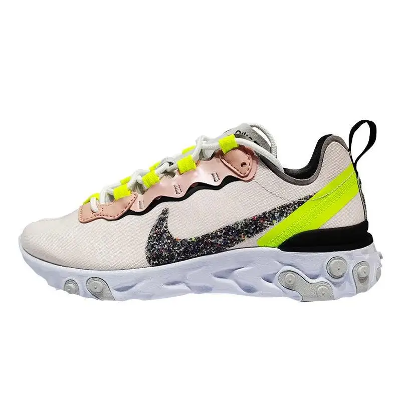 Nike React Element 55 Premium Light Soft Pink Women's Sneakers shoes CD6964-600 With Original Box