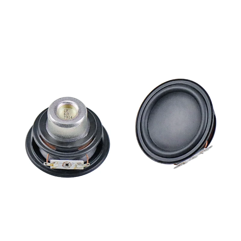 GHXAMP 2.5 بوصة 66 مللي متر عالية الجودة مستديرة منتصف باس المتكلم النيوديميوم 6OHM 20 واط لبيت مارلي الحصول على معا محمول صغير 2 قطعة