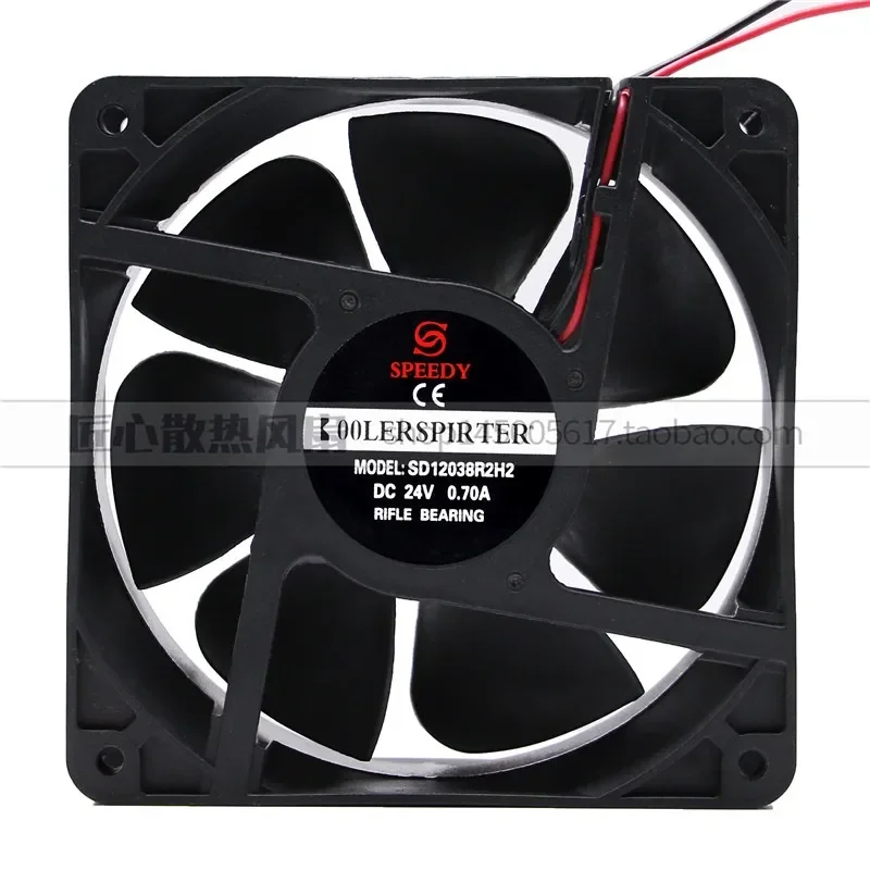 Original SPEEDY SD12038R2H2 24V 0.70A 12CM 12038 Welding Machine Cooling Fan for SPEEDY