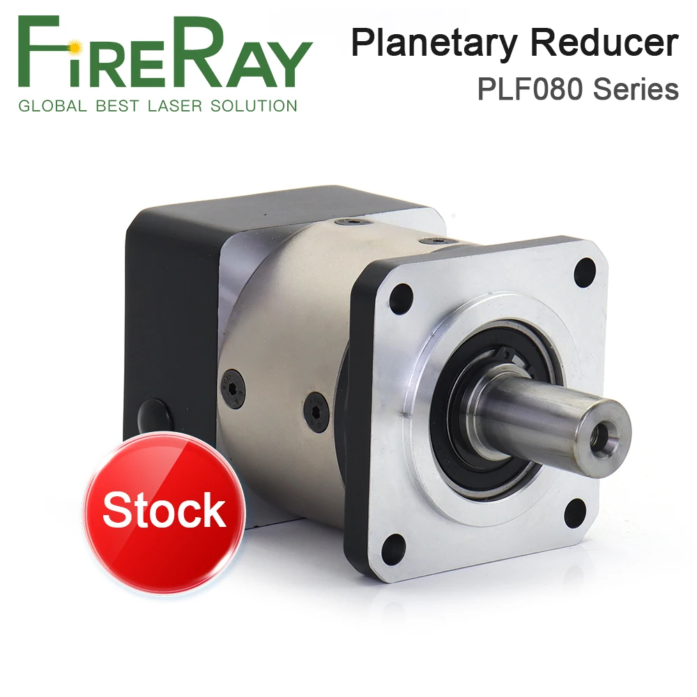 FireRay Stock Planetary Reducer PLF080 Series Gear Motor Match with 80x80mm Servo Nema34 Stepper Motor