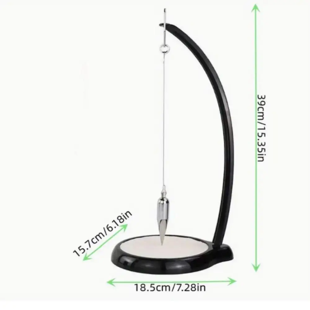 اليدوية الجاذبية الرمال البندول هدية لعبة التوازن الجاذبية الرمال زخرفة الجدول الرمال شقة اللوحة حلية قلادة #5