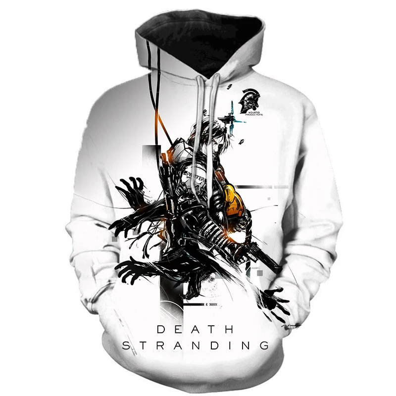 

2023 Game Death Stranding 3D Print Hoodies Men Women Fashion Sweatshirt Oversized Hoodie Harajuku Streetwear Kids Tops Coats