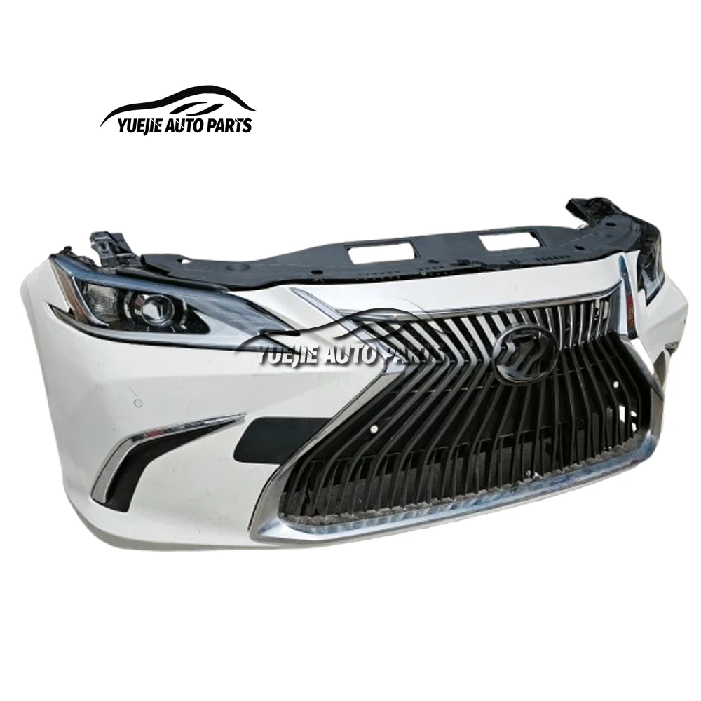 Hot Selling High Quality for ES 200 260 300h Auto Parts XZ10 Complete Front Bumper Assembly with Headlamp Front Nose Cut