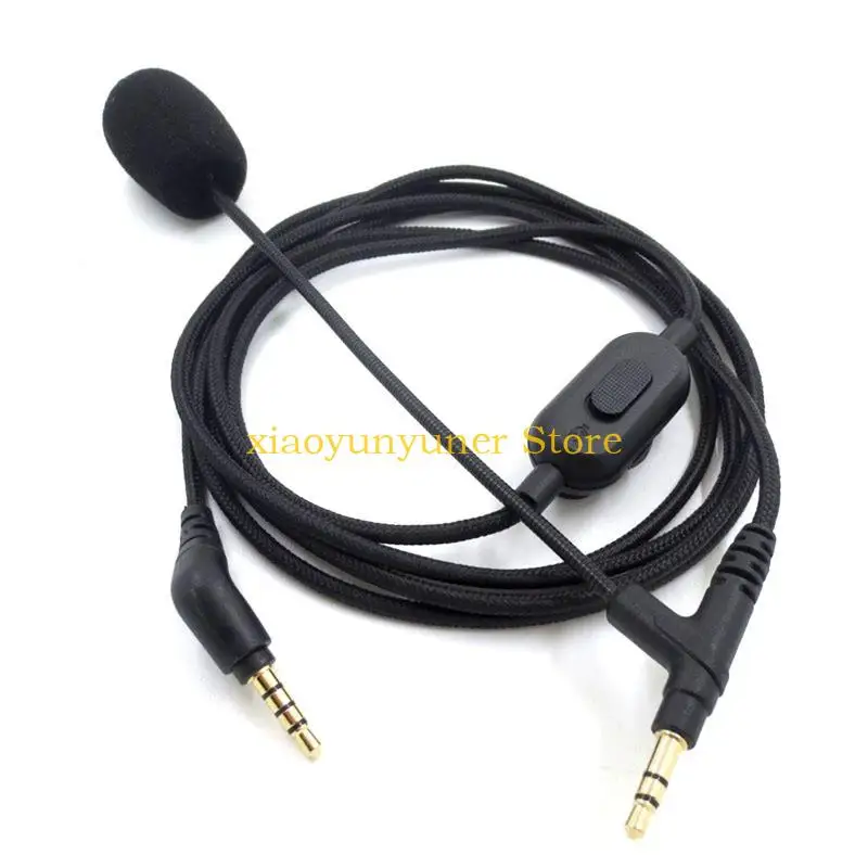 P9JB Portable Headphone Cable Audio Cord Extended Line for WH-1000XM4/1000XM3 Earphone Gaming Headset Accessory