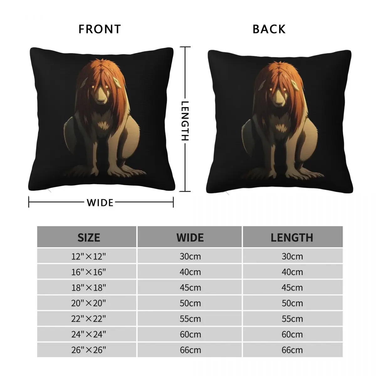 Nina Tucker Fullmetal Alchemist Pillowcase Polyester Linen Velvet Creative Zip Decor Throw Pillow Case Home Cushion Cover