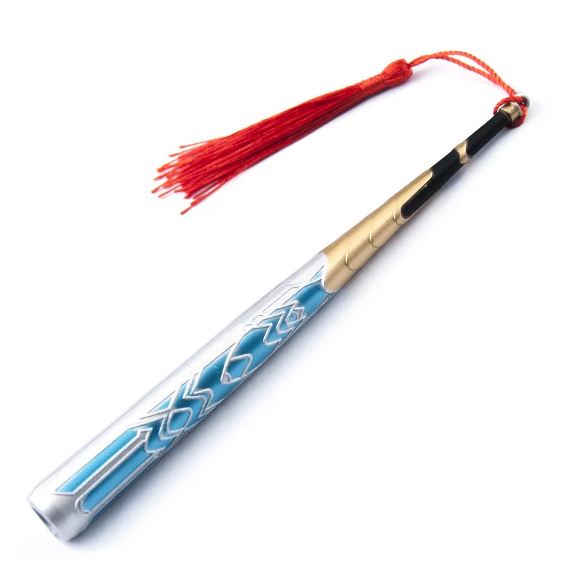 17 سنتيمتر/6.69in هونكاي: نجوم السكك الحديدية لعبة الأجهزة الطرفية تدمير عصا سبيكة سلاح نماذج المفاتيح الزينة الحلي مجموعات