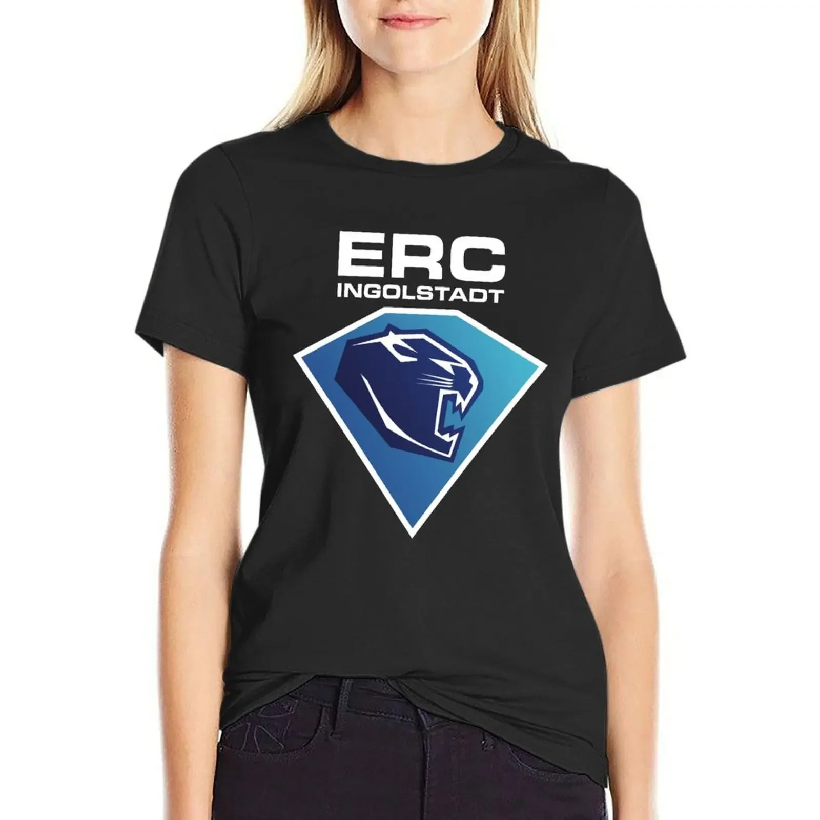 

ERC Ingolstadt T-Shirt Female clothing sublime plus size tops summer blouses woman 2025