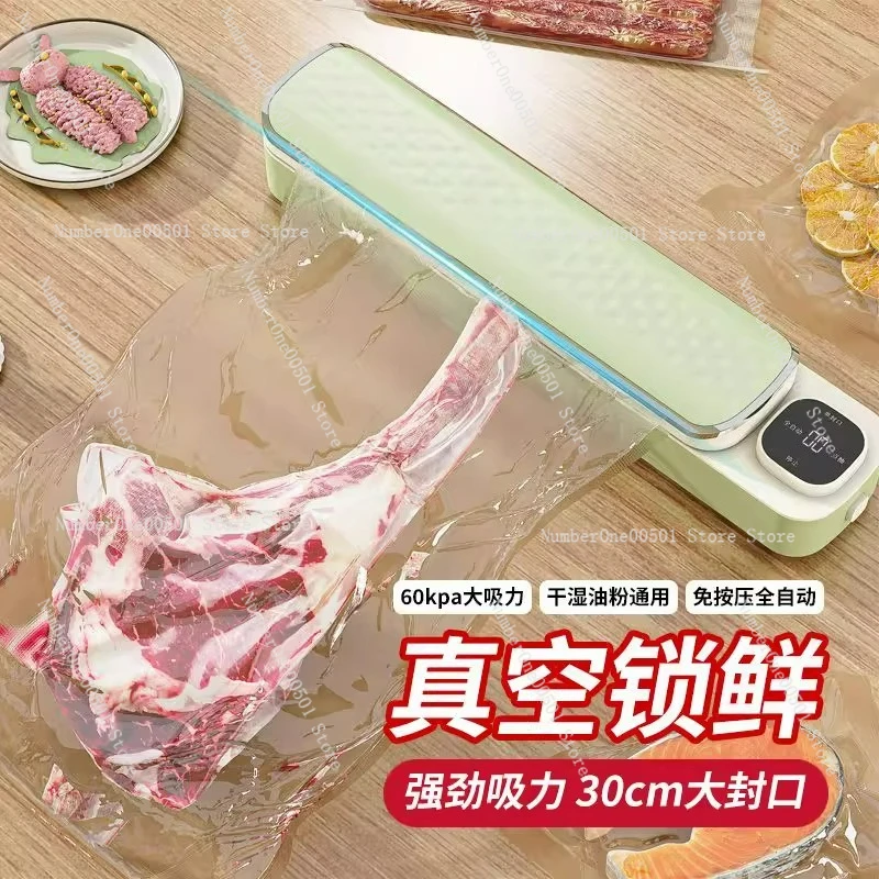 

Vacuum Sealer Machine for Home Use Food Preservation Sealer with Compact Portable Design Automatic Air Sealing System