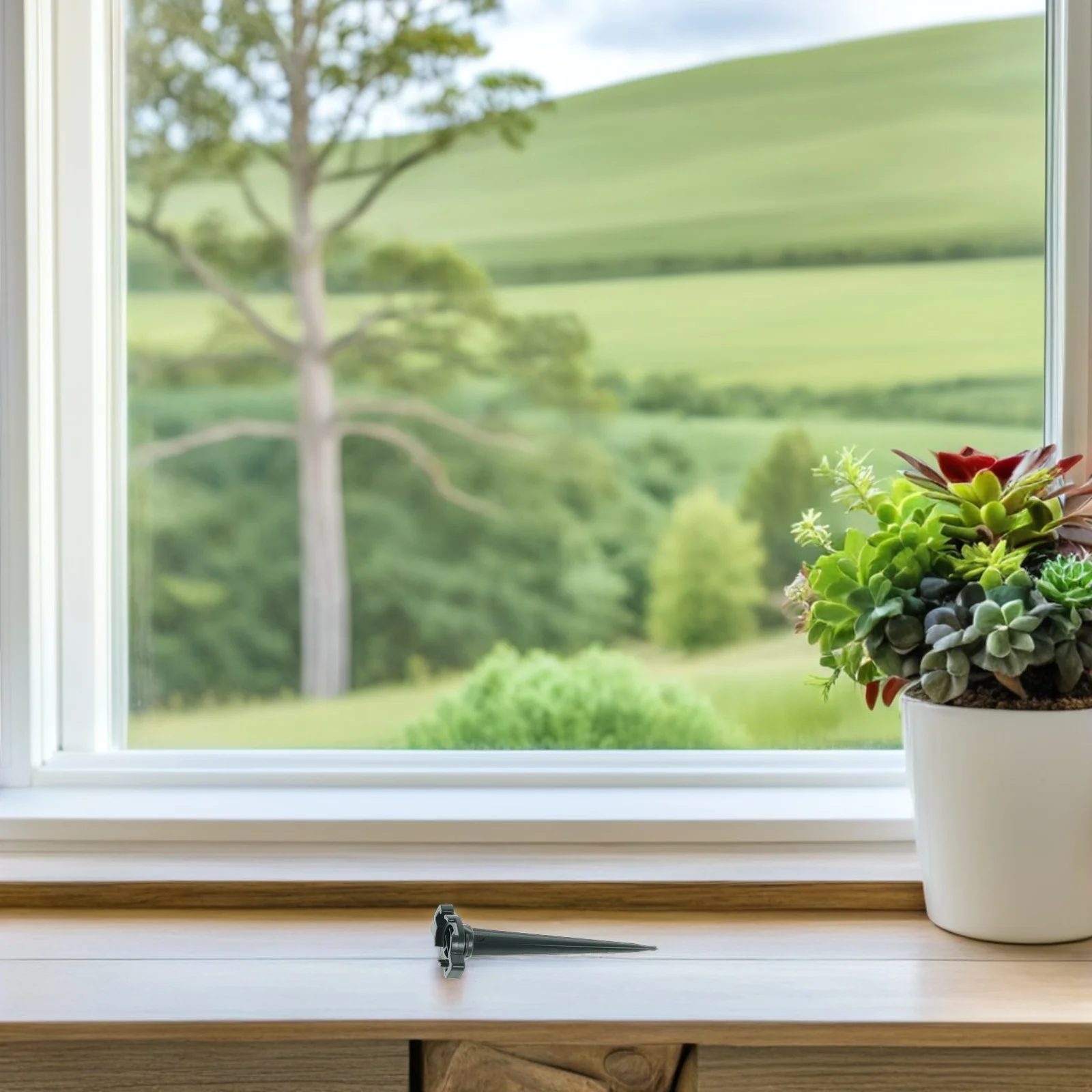 

50Pcs Plastic Courtyard Light Stakes Durable Weatherproof Outdoor Garden Lighting Ground Spikes Ground Spikes Stakes