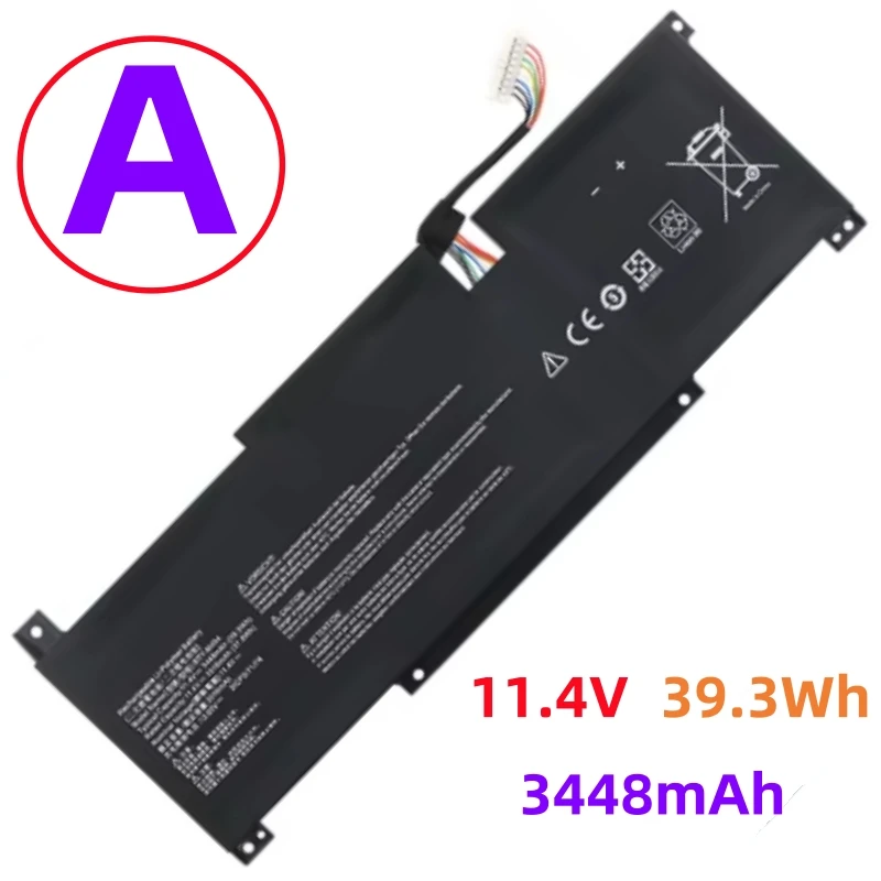 

MS-1551 MS-1552 MS-1562 MS-1563 BTY-M494 BTY-M491 Battery For Modern 15 A11M 826TH 048FR 052XFR 099VN A11ML-455IT A11MU-602XPT