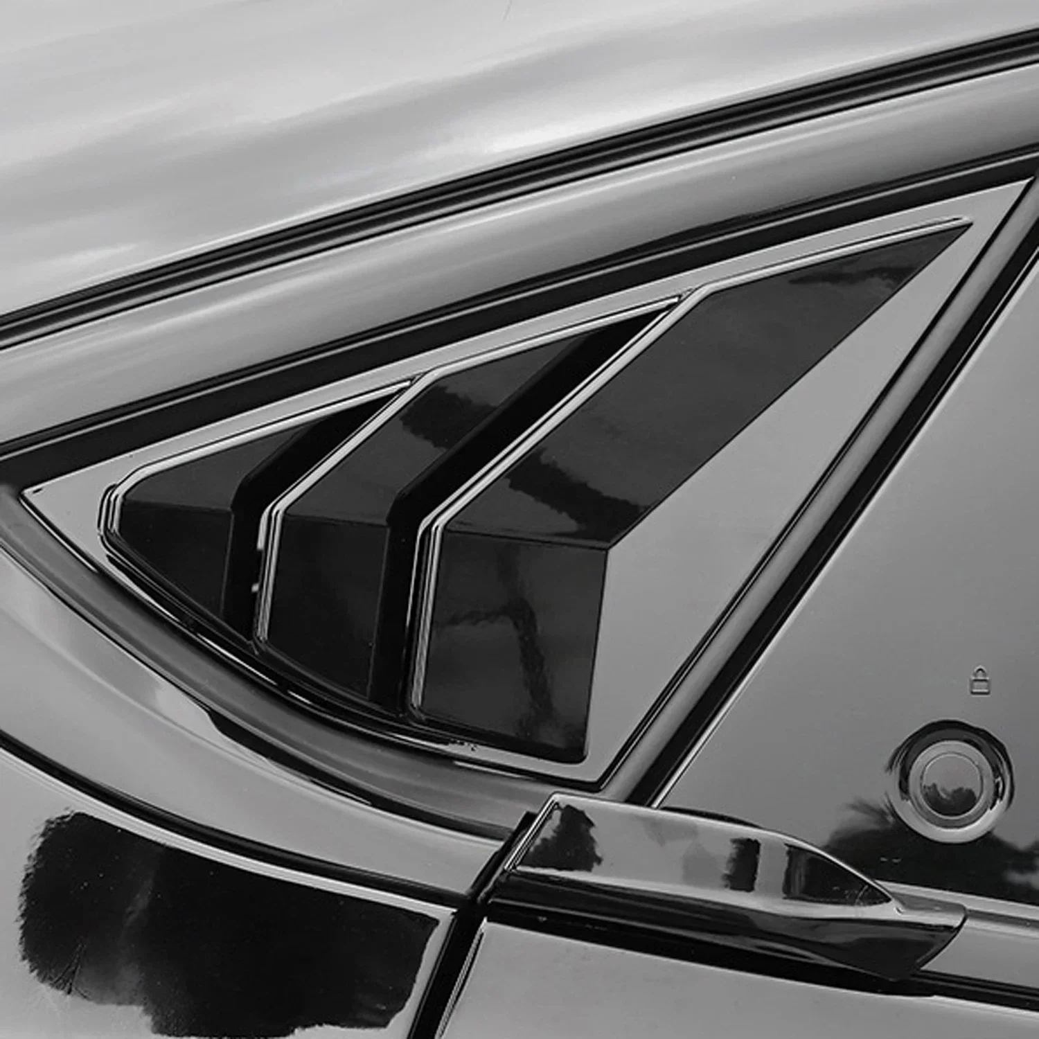 For Mustang Mach-E Mach E 2021 2022 Year Windows Louver Body Kit Accessories