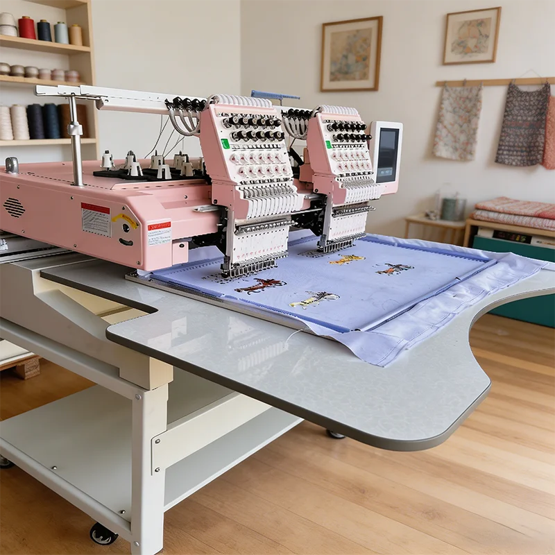 5-Head Embroidery Computerized - đánh giá và giá Embroidery Font Free