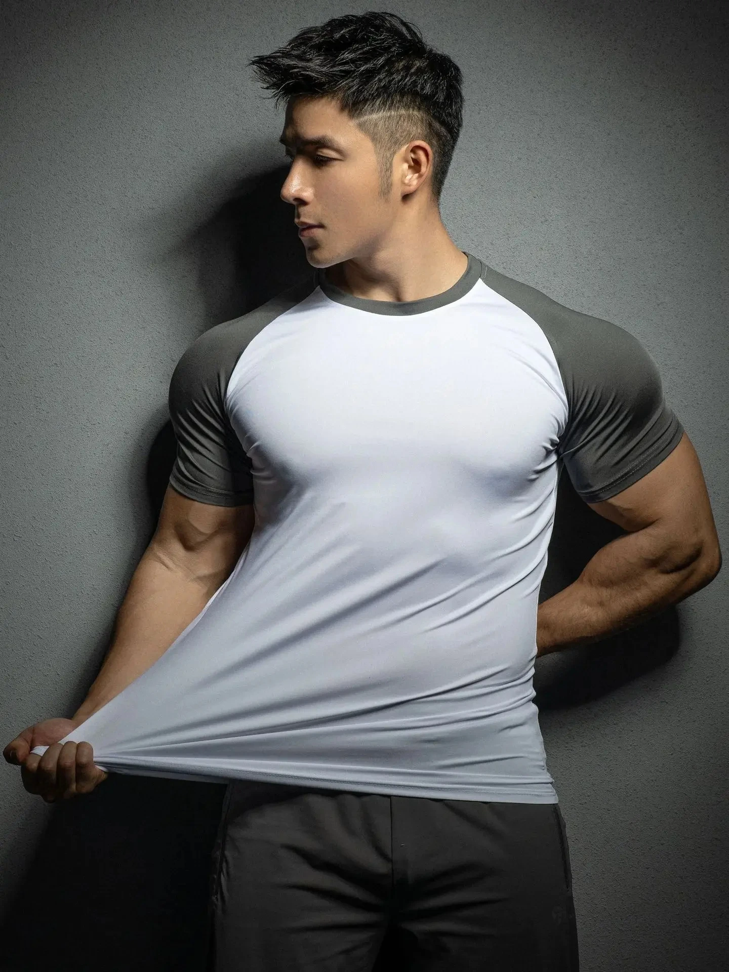 2024 New Men Summer Short Sleeve Fitness T Shirt Running Sport Gym Compression T Shirt Workout Casual High Quality Tops Clothing