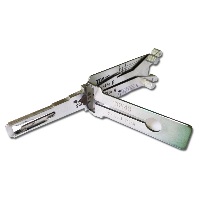 TOY48 V.3 2in1 Ign/Dr/Bt für Lexus für Toyota für Neue Subaru Crown Lexus Auto Türschloss Pick und Decoder Schlosser Werkzeuge