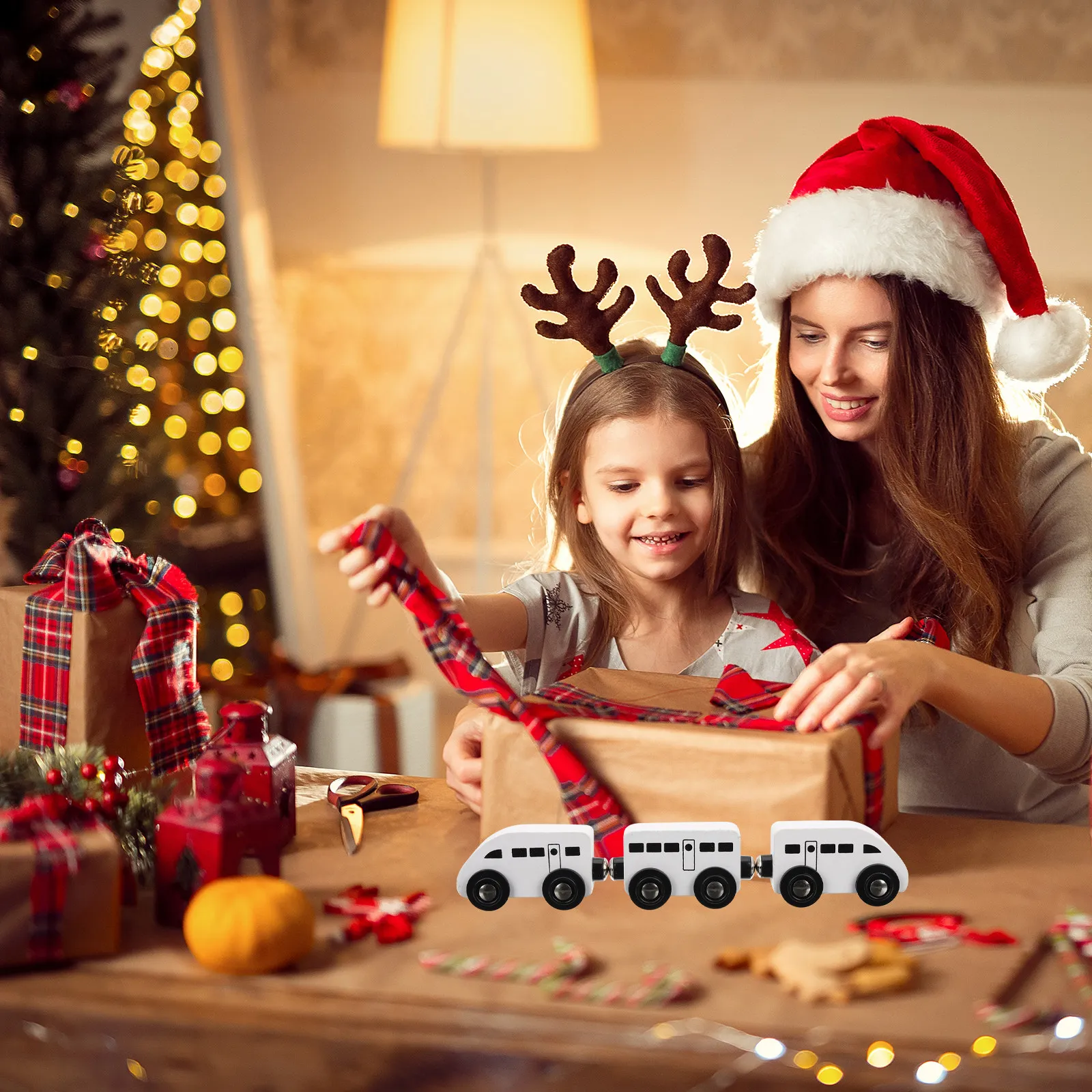 

1Set Magnetic Wooden Train Carriage Playset Hand Eye Coordination Skill Development Kids Birthday Gift