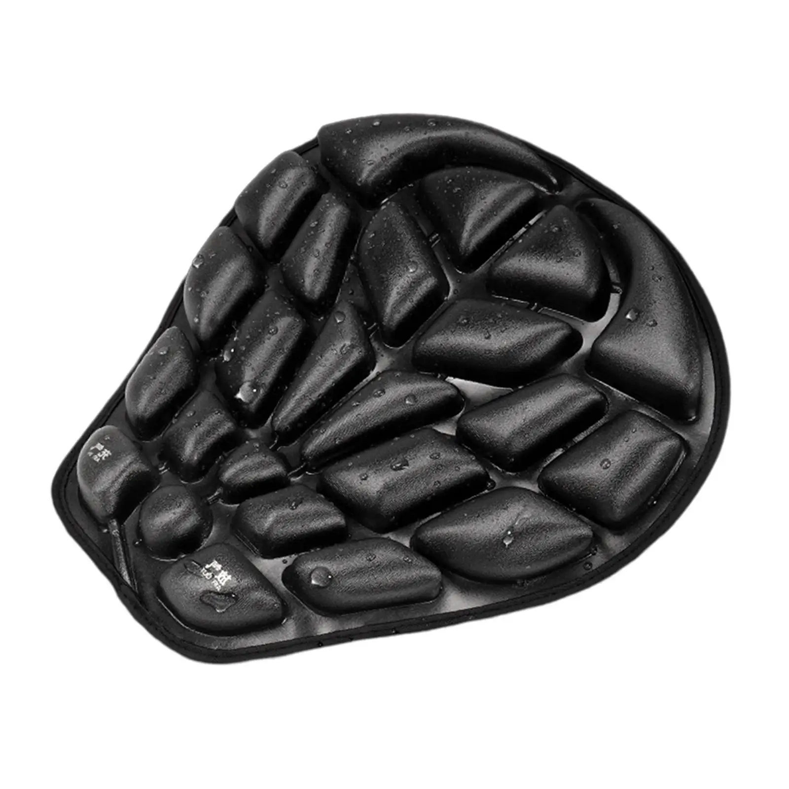 Motorcycle Air Seat Cushion Hand Press Inflatable Waterproof Motorcycle Seat Cover with Air Pump for Comfortable Travel