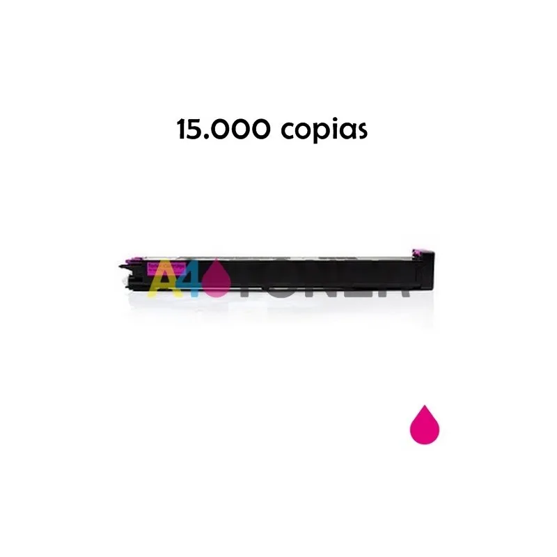 Compatible toner cartridge Sharp MX2600 generic magenta with original toner MX31GTMA A4toner.com