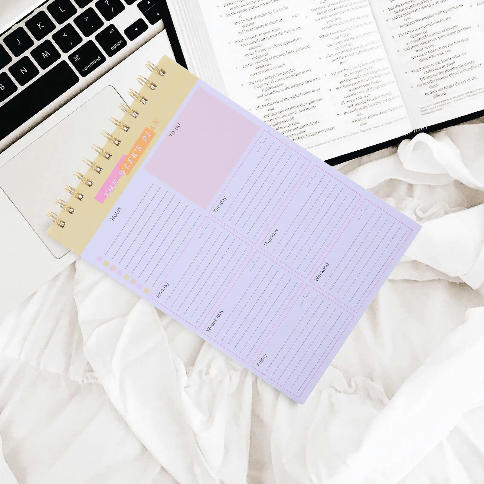 

Weekly Planner Notepad Minimalist Design Daily Task Organizer for Students Professionals Desk Planning Pads Weekly Agenda