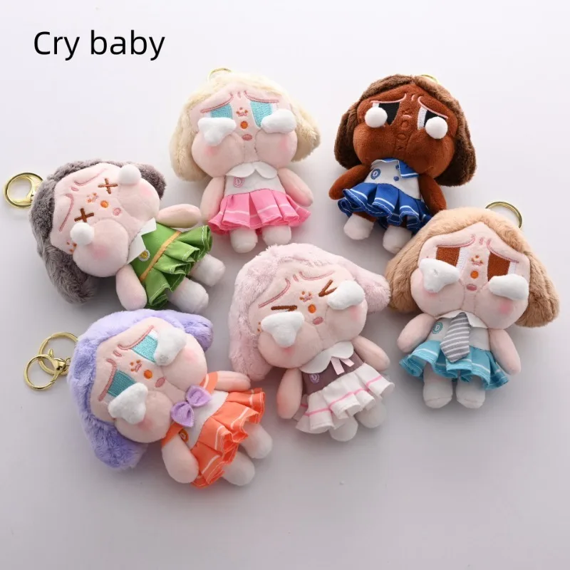 New Crybaby Sunset Concert Series Pendant Keychain Charm School Bag Charm Cute Model Collection Bedroom Decoration Doll Toys Gir