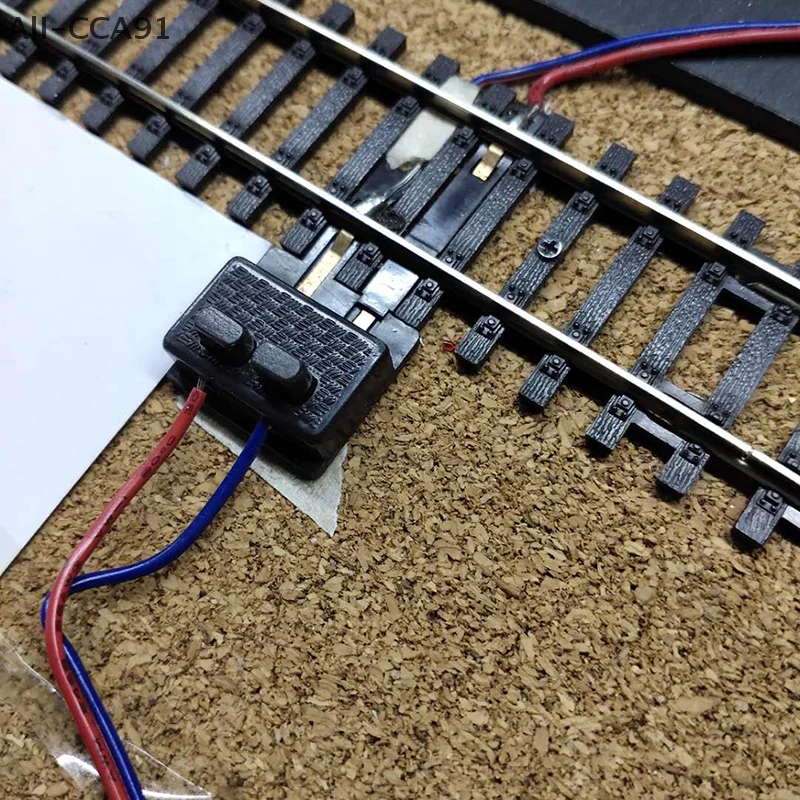 

(CCA91)1:87 HO Scale Train Railway Model Materials Simulation Rails Junction Box Track Power Strips DIY Diorama Kits
