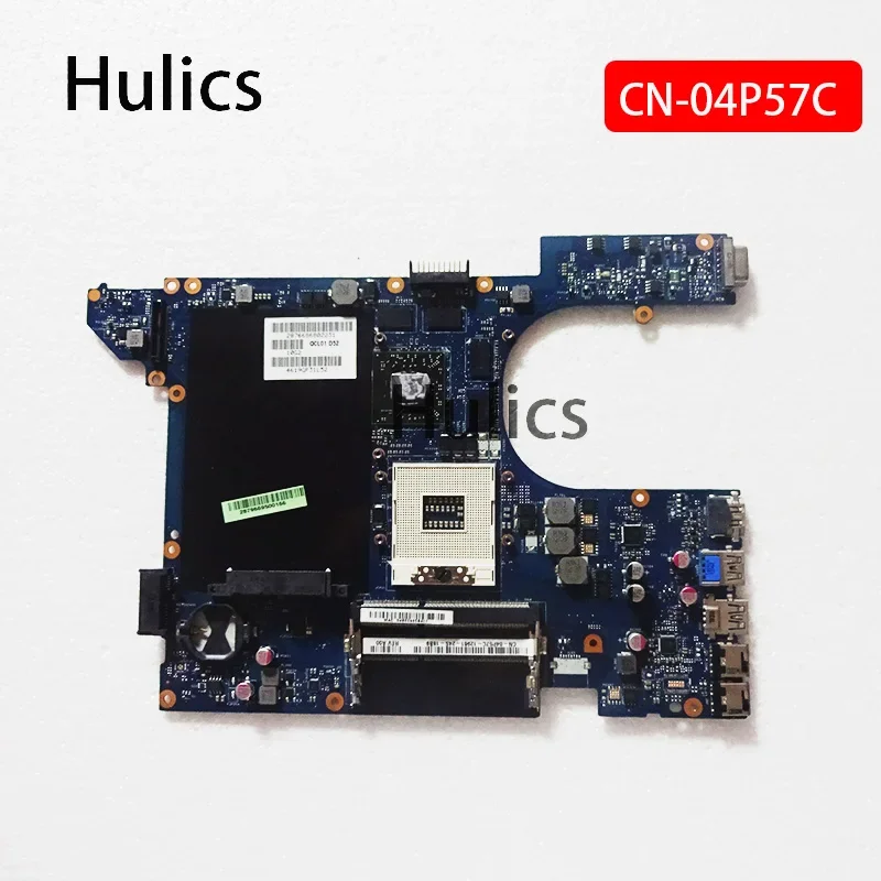 Hulics usado CN-04P57C qcl00 LA-8241P 7520 placa-mãe para dell inspiron 15r 5520 placa-mãe do portátil com hm76 hd7730m 2g