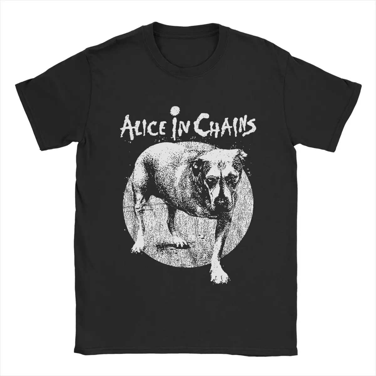 Men Rock Alice In Chains T Shirt Cotton Tops Amazing Short Sleeve Crew Neck Tee Shirt Plus Size T-Shirt