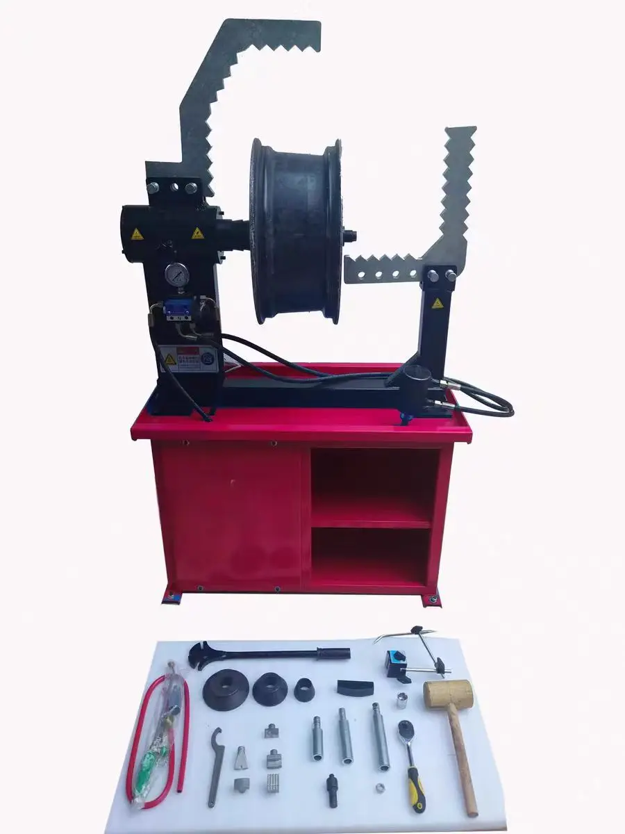 آلة استقامة الحواف عالية الجودة آلة إصلاح عجلة إصلاح حافة السيارة وعجلة الدراجة النارية #4