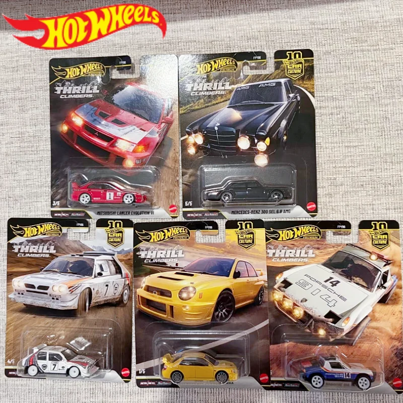 

Новинка 2026 года: Набор Hot Wheels Car Culture Thrill Climbers, коллекционные модели автомобилей 1/64, заводская упаковка, игрушки-модели машинок