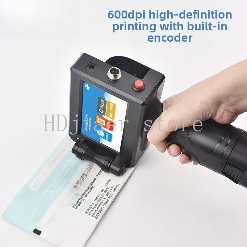 

D10 Handheld Inkjet Printer: All-in-One King for Food Packaging Batch and Date Printing + Logo Inkjetting