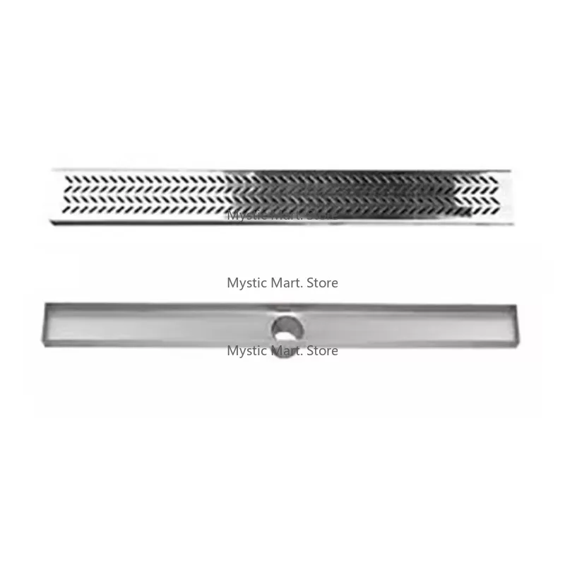 Scarico a pavimento per doccia lineare Copri scarico per bagno Capelli da pavimento Inserto per piastrelle Filtro per capelli Scarichi per doccia quadrati in acciaio inossidabile