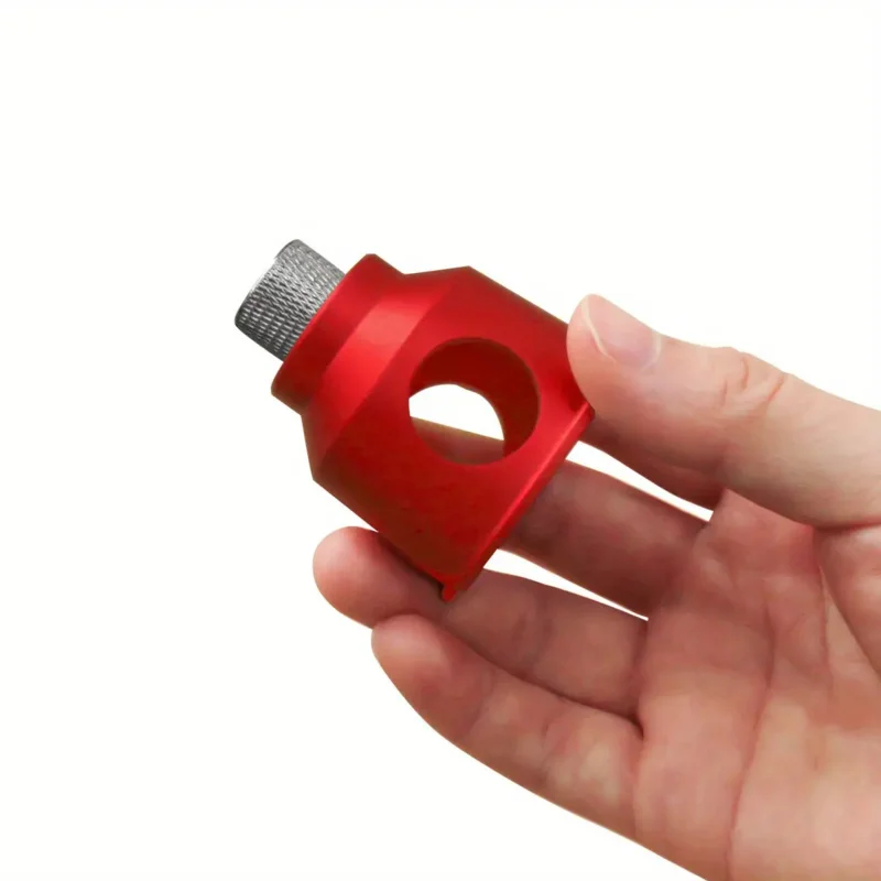 

Алюминиевый карманный зажим для отверстий — направляющая для сверла 3-10 мм с 8 втулками для деревообработки