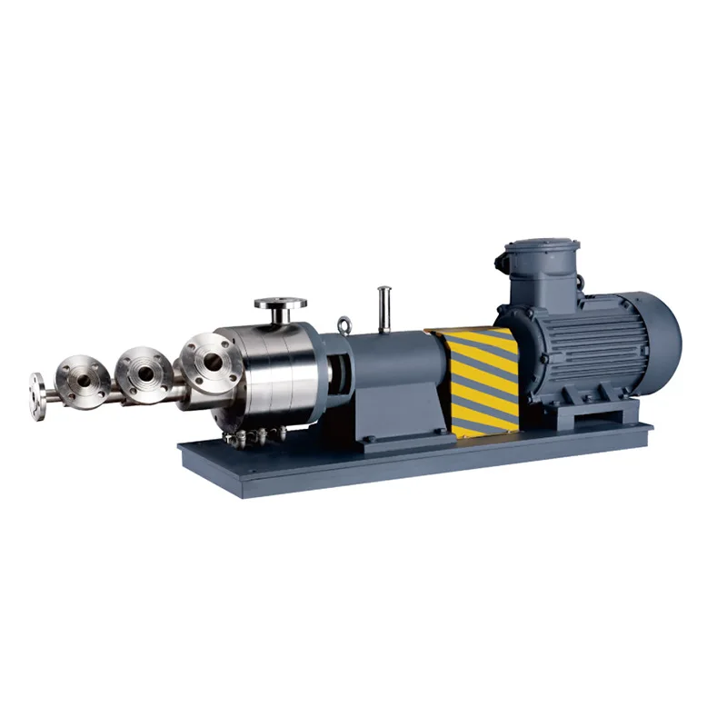 High shear emulsifier, special mixing single-stage emulsifying pump for asphalt resin coating transportation