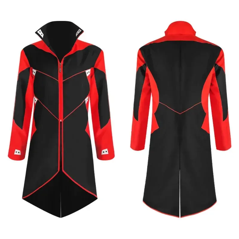 

Dr. Eggman Cosplay Jacket And Pants Dress For Men Halloween Ivo Robotnik Uniform gloves Clothing