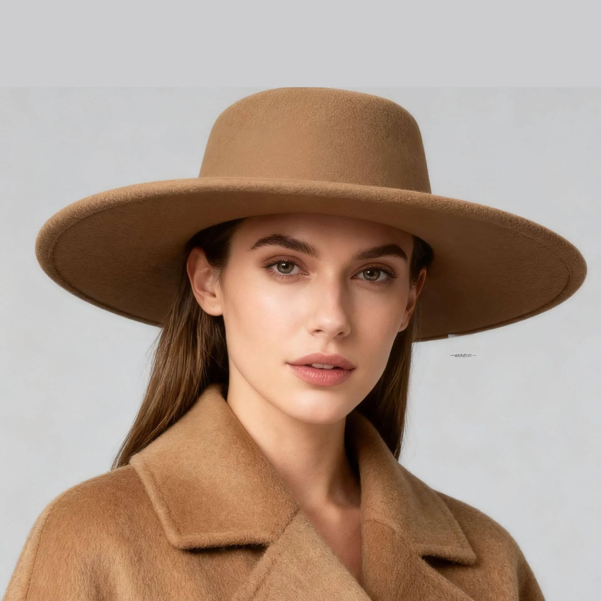 

Elegant Hepburn Style Large Brim Hat for Ladies Summer Travel Photography Props Home Use Head Protection Accessories